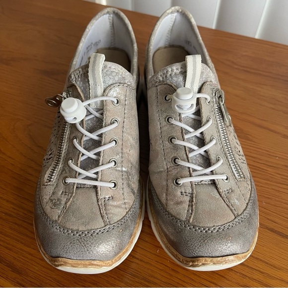 Rieker Nikita Slip-On Sneakers Women’s Size 39/8 Gray - Picture 8 of 16